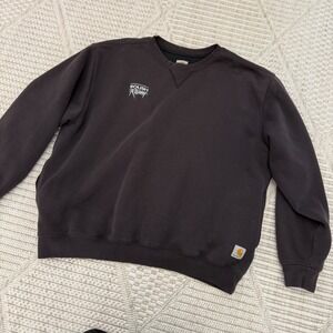 Carhartt Roush Racing Crewneck Long Sleeve Gray/Brown/Black XL